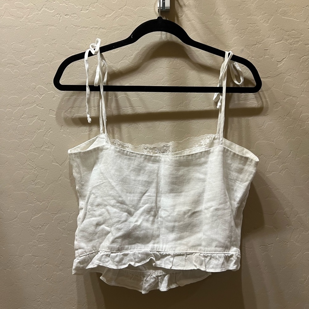 NWOT Reformation Mason Top // Size 12 - Picture 4 of 7